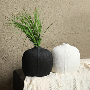 Products: Ceramic Vertical Brushed Vase Puredeco