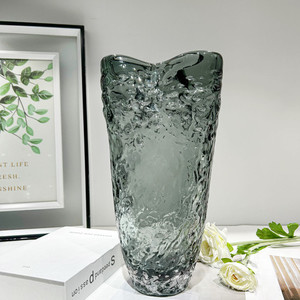 Silver Drift Liuli Vase Puredeco