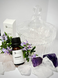 Products: Clear Quartz Crystal Diffuser Bowl Puredeco