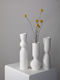 Geometric Brushed Vase Puredeco