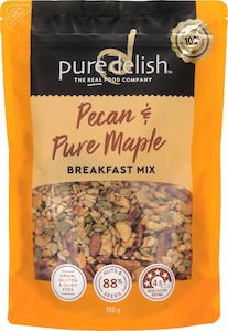 Cereal: Pecan & Pure Maple Breakfast Mix 350g