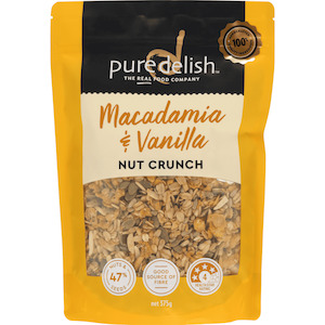 Cereal: Macadamia & Vanilla Nut Crunch 375g
