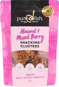 Clusters: Almond & Mixed Berry Snacking Clusters 150g