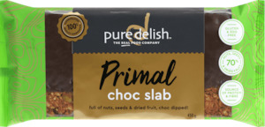 Slabs: Primal choc nut slab-Single Unit