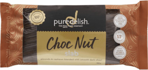 Slabs: Choc Nut Slab 350g - Single Unit