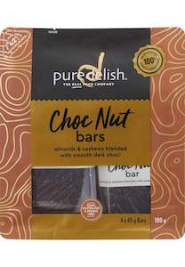 Choc Nut Bar Multipack 180g - Single Unit