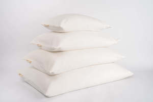 Pillow: Organic Hemp & Buckwheat Husk Pillow