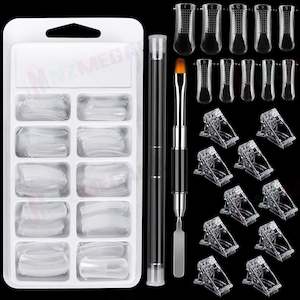 Jewellery Watches: Nail extension form tips nail tips clip brush picker*D Front, Nail combo, OT1156