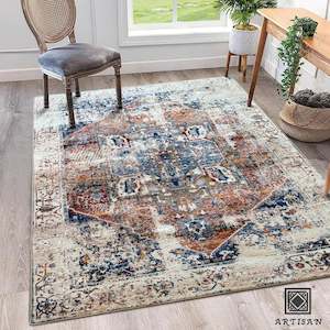 Beds: Vintage Floor Rug Washable * 3 Sizes