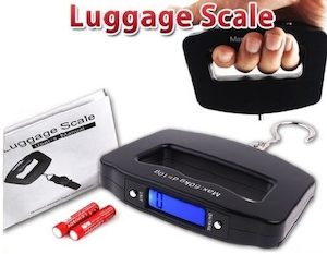 Luggage Travel Accessories: Digital Travel Suitcase Luggage Scales 50kg