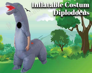 Party Festive Supplies: Inflatable Suit Fancy Costume Dinosaur Diplodocus Dress Party