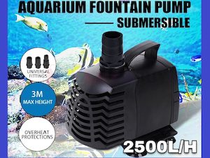 Pets Animals: Aquarium Water Pump 2500LPH