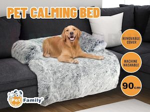 Cat 1: Dog Cat Calming Bed Pet  * 4 Sizes (90CM , 105CM , 110CM , 120CM)