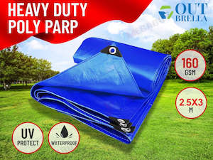 Outdoor Furniture Covers: Tarpaulin Tarp Canvas Camping Poly Tarps Heavy Duty Cover 160gsm *10 Sizes