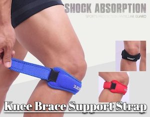 Medical Supplies: Tennis Football Sports Knee Brace Support Strap *3 Colours