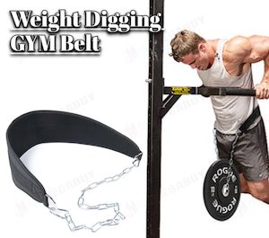 Weights Dipping Gym Dip Belt Chin Pull Up Weight Lifting Belt