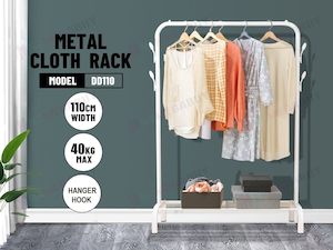 Cable Adaptors: Metal  Cloth Rack White