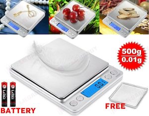 Computers Others: Kitchen Food Scale Digital LCD Electronic Balance Weight Postal Scales *4 Sizes