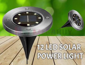 12LED Solar LED Lights, solar floor lights