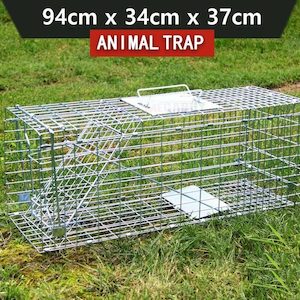 Farming Forestry: Animal Trap Cage  Rabbit Fox Possum 94CM