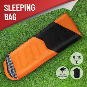 Outdoor Winter Camping Envelope Sleeping Bag Single -15°C