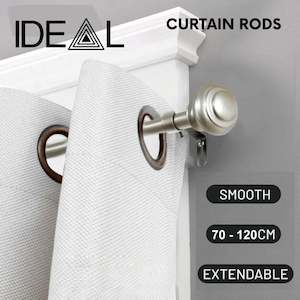 Window Curtain Rods  Extendable Adjustable - 70cm--120cm , 167cm-- 305cm