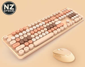 Computers: Wireless Keyboard And Mouse Set Rechargeable Full Size Usb Keyboard Mouse Combo