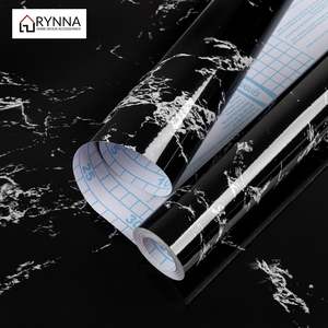 Building Renovation: 5M Marble Wall Sticker Decor Roll Wallpaper Self Adhesive Contact Paper PVC * 2 Colors