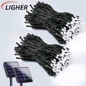 Building Renovation: Solar Fairy String Lights 100LED 12Meter
