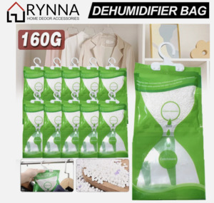 Dehumidifier Bag Moisture Absorber Hanging Wardrobe Drying Anti-mold Agent