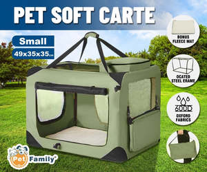 Collapsible Soft  Dog Crate cage Travel * 6 Sizes