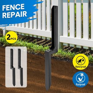 Home Garden Nz: Fence Post Repair New