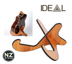 Universal Guitar Stand NZ – Wooden Instrument Display & Protective Rack