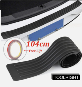 Trade Me Motors: Auto Car Rear Bumper Protector Sill Protector Rubber Guard Boot Bumper Protector