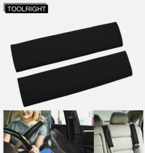 2X Car Seat Belt Strap Pad Soft Harness Cover Shoulder Safety Shoulder Strap