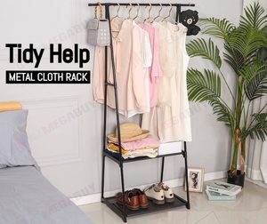 Indoor Single Clothes Rack Hanger