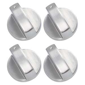 Kitchen: Universal Gas Stove Knobs – 4-Pack Replacement Alloy