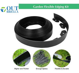 Home Garden Nz: Garden Edging 10M Flexible Lawn Edging Border
