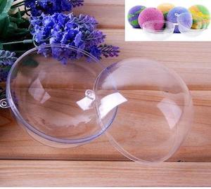 Bath Bomb Supplies: Bath Bomb Moulds round 80mm ,