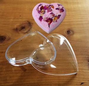 Bath Bomb Molds: Bath Bomb Moulds  / Mold / Heart Shape