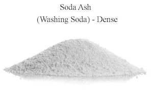 Raw Materials: Soda Ash (Washing Soda) - Dense