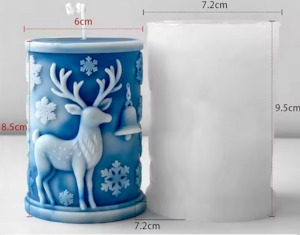 Soap Making: 3D Reindeer Candle & Soap Mold