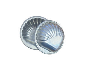 Bath Bomb Mold / Alloy / Scollap Shell