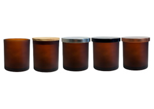 Candle Making: Simplicity Candle Jar – Amber | 315ml