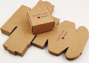 Carboard Boxes Packaging: Handmade Craft Boxs Packaging small soap boxs x 50pcs Jewelry