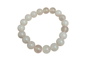Jewellery Sale: Rose Quartz Beaded Bracelet (29)