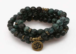 Beaded Bracelet / Necklace / Ohm Turquois Colour (11)