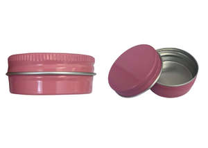 Aluminium Tins – Pink | 15gm