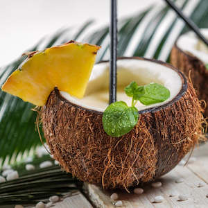 Organic Flavours: Pina Colada Lip Balm Flavour Oil - Organic 30ml