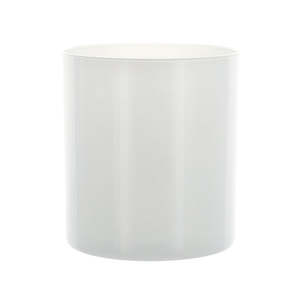 Candle Jars: Straight-Sided Tumbler Jar - White